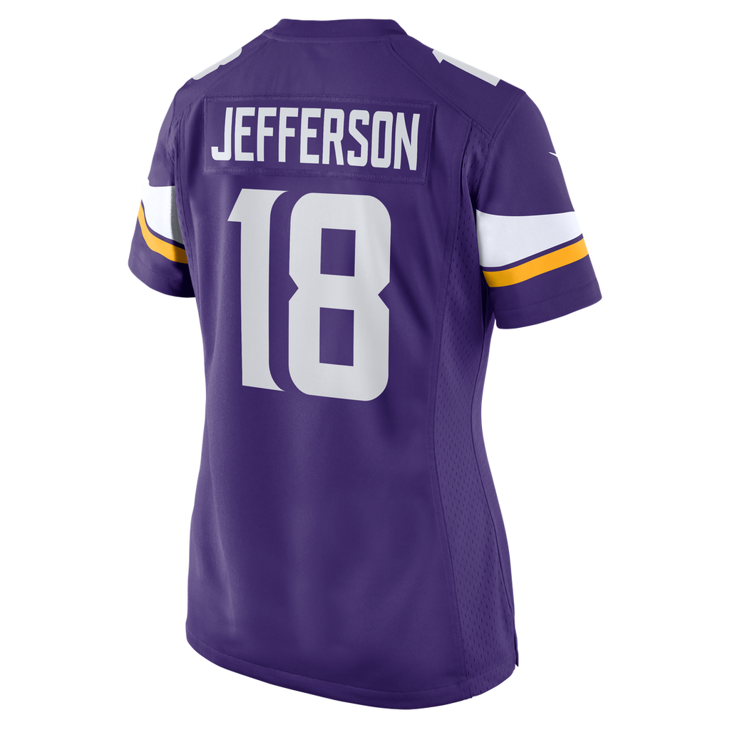 Justin Jefferson Minnesota Vikings Women's Game Player Jersey - White