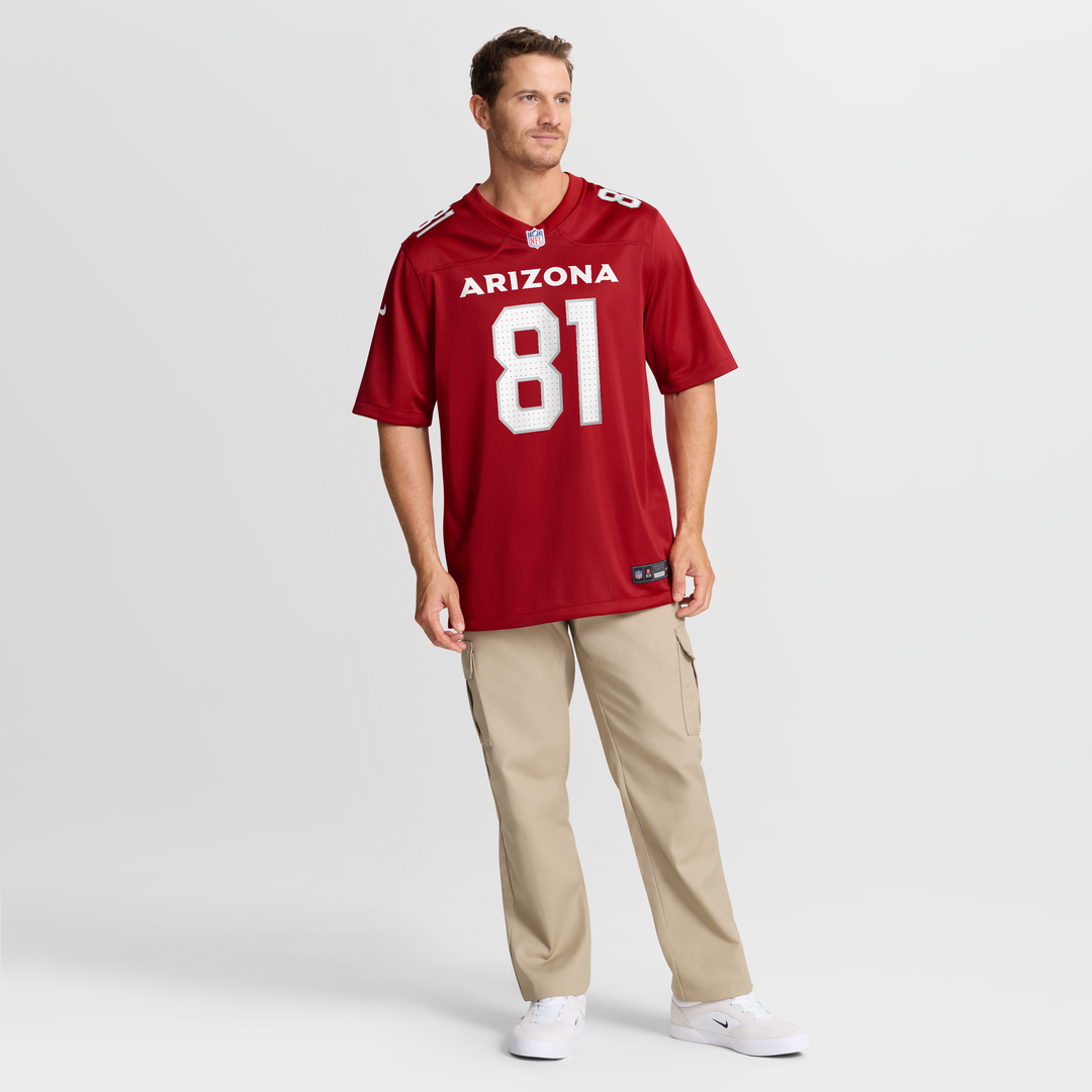 Travis Vokolek Arizona Cardinals Team Game Jersey - Cardinal