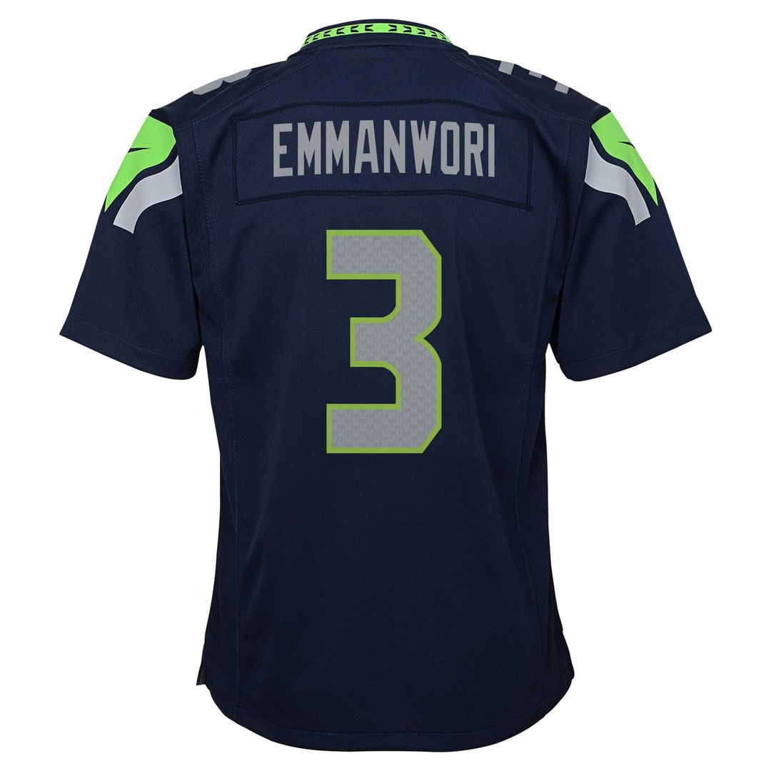 Nick Emmanwori Seattle Seahawks Youth Game Jersey - College Navy