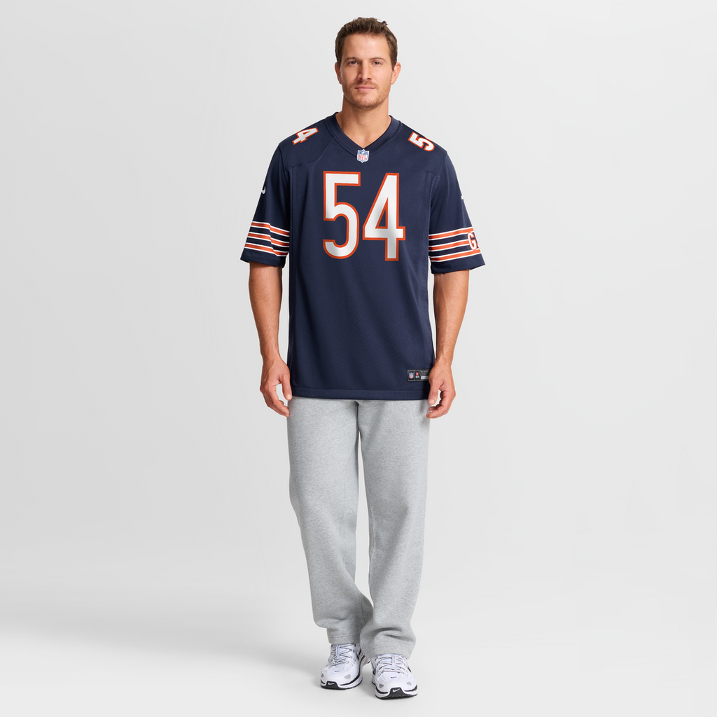 Brian Urlacher Chicago Bears Retired Player Game Jersey - White