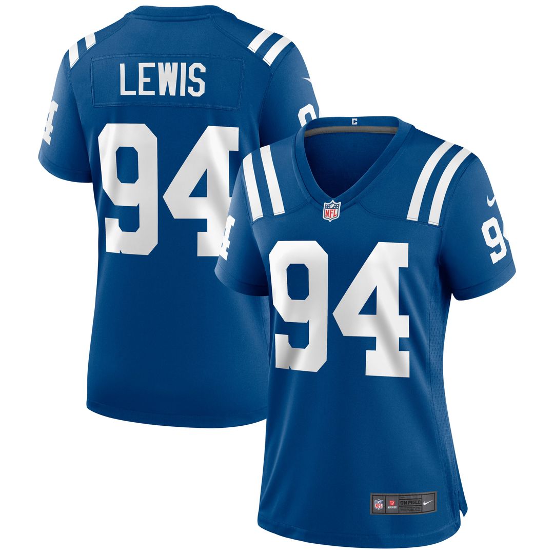 Tyquan Lewis Indianapolis Colts Women's Game Jersey - Royal