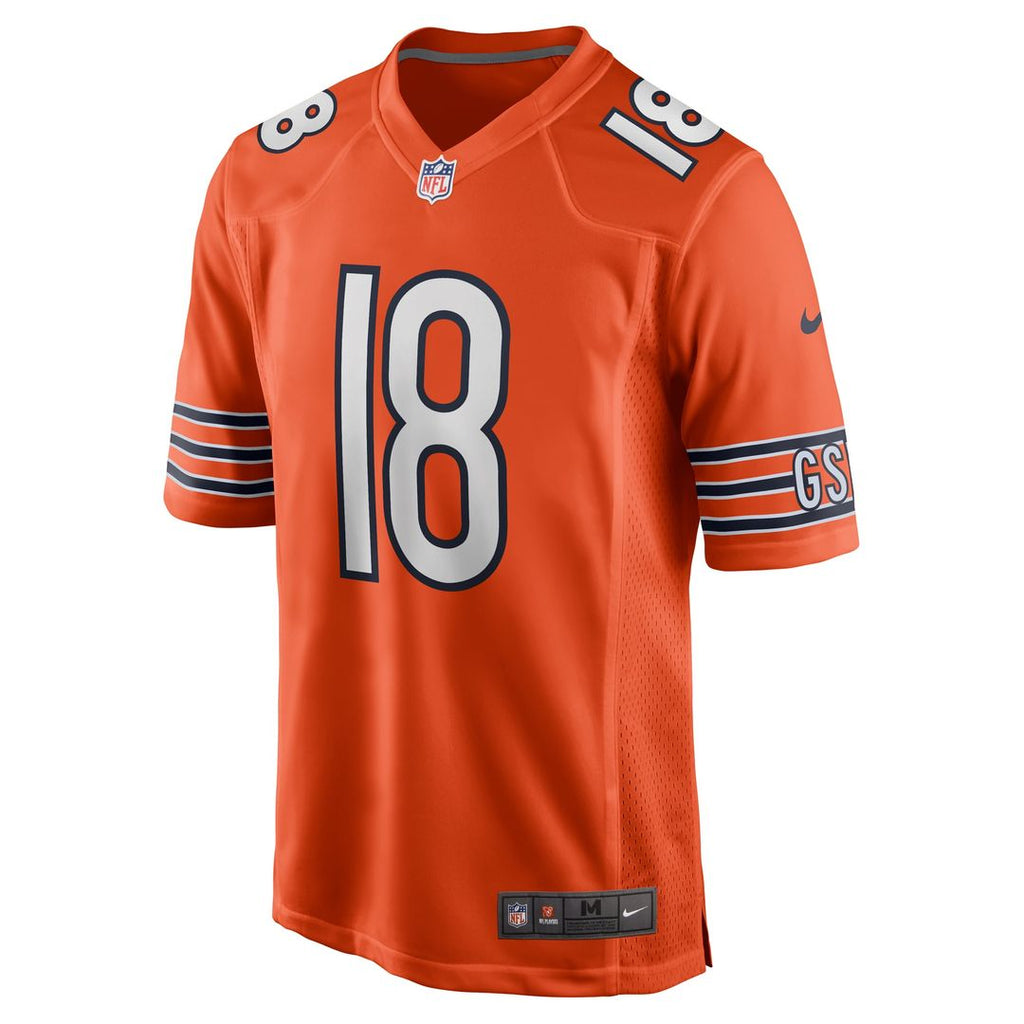 Caleb Williams Chicago Bears First Round Pick Player Game Jersey - White