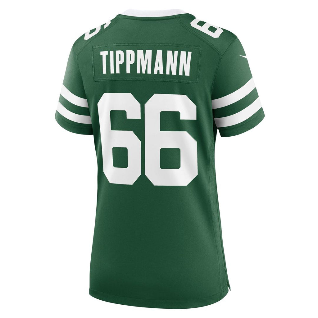 Joe Tippmann New York Jets Women's Game Jersey - Legacy Green