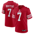 Thomas Morstead San Francisco 49ers Team Game Jersey - Scarlet