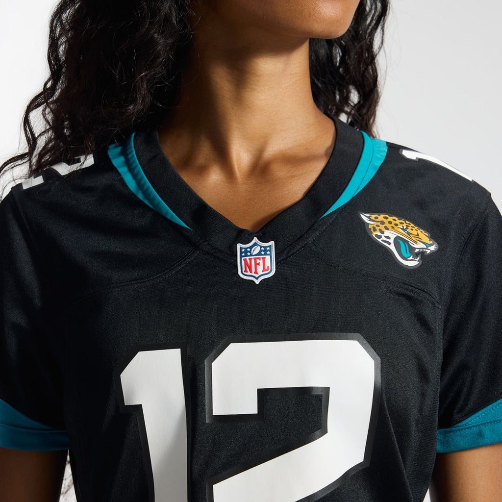 Travis Hunter Jacksonville Jaguars Women's Alternate Game Jersey - Black