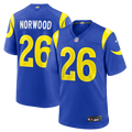 Drey Norwood Los Angeles Rams Game Jersey - Royal