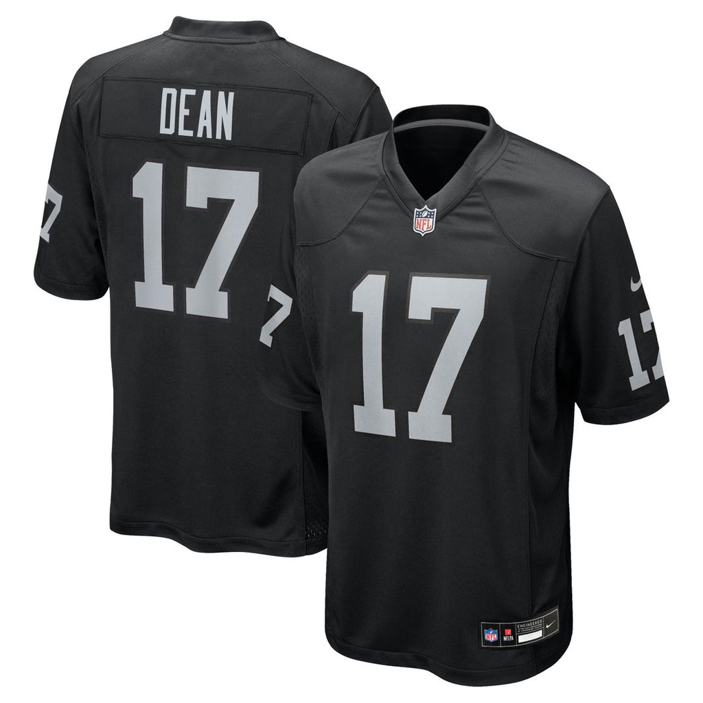 Nakobe Dean Las Vegas Raiders Team Game Jersey - Black