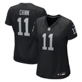 Jeremy Chinn Las Vegas Raiders Women's Team Game Jersey - Black