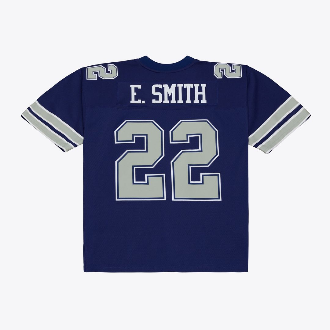 Emmitt Smith Dallas Cowboys Retired Legacy Replica Player Jersey - Navy