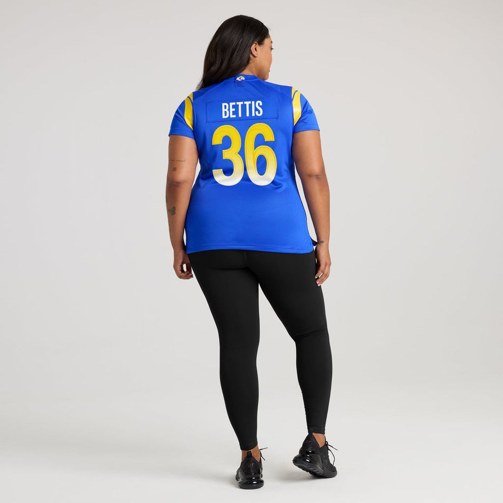 Jerome Bettis Los Angeles Rams Women's Game Retired Player Jersey - Royal