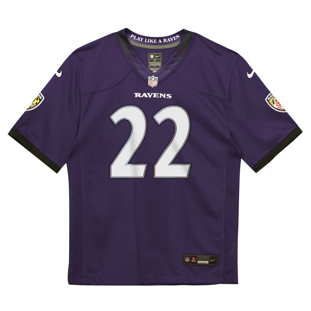 Derrick Henry Baltimore Ravens Infant Team Game Jersey - Purple