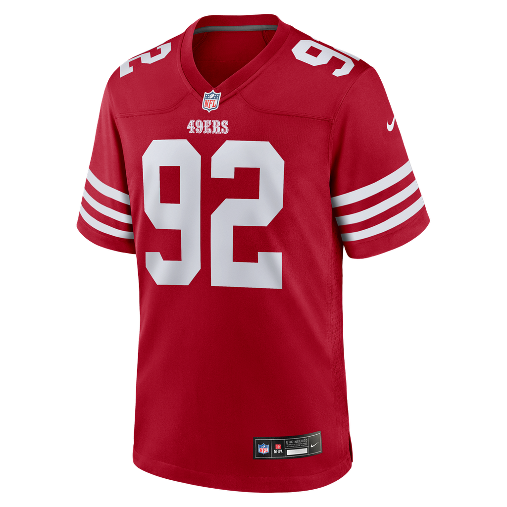 Yetur Gross - Matos San Francisco 49ers Team Game Jersey - Scarlet