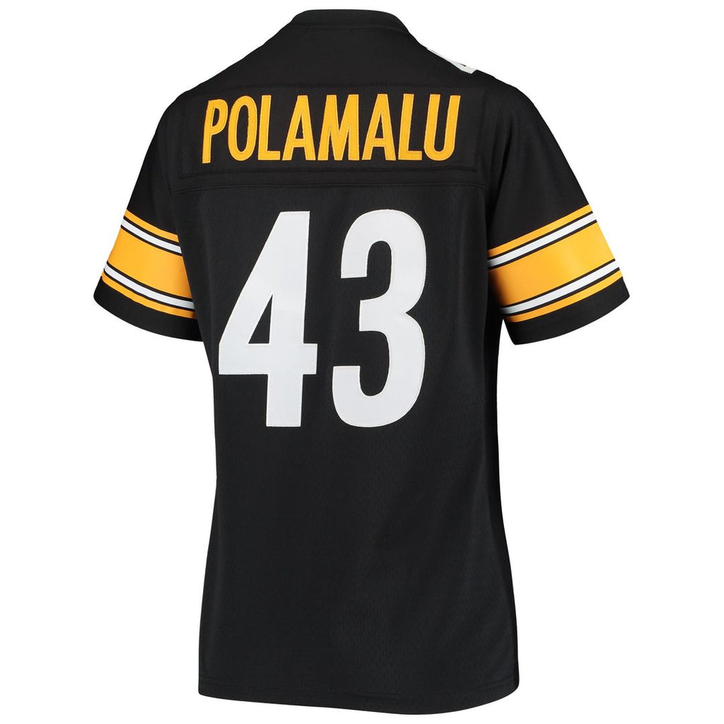 Troy Polamalu Pittsburgh Steelers Women's 2005 Legacy Replica Team Jersey - White