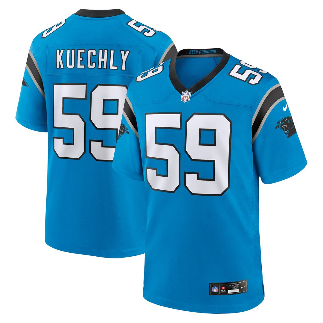 Luke Kuechly Carolina Panthers Team Game Jersey - Black