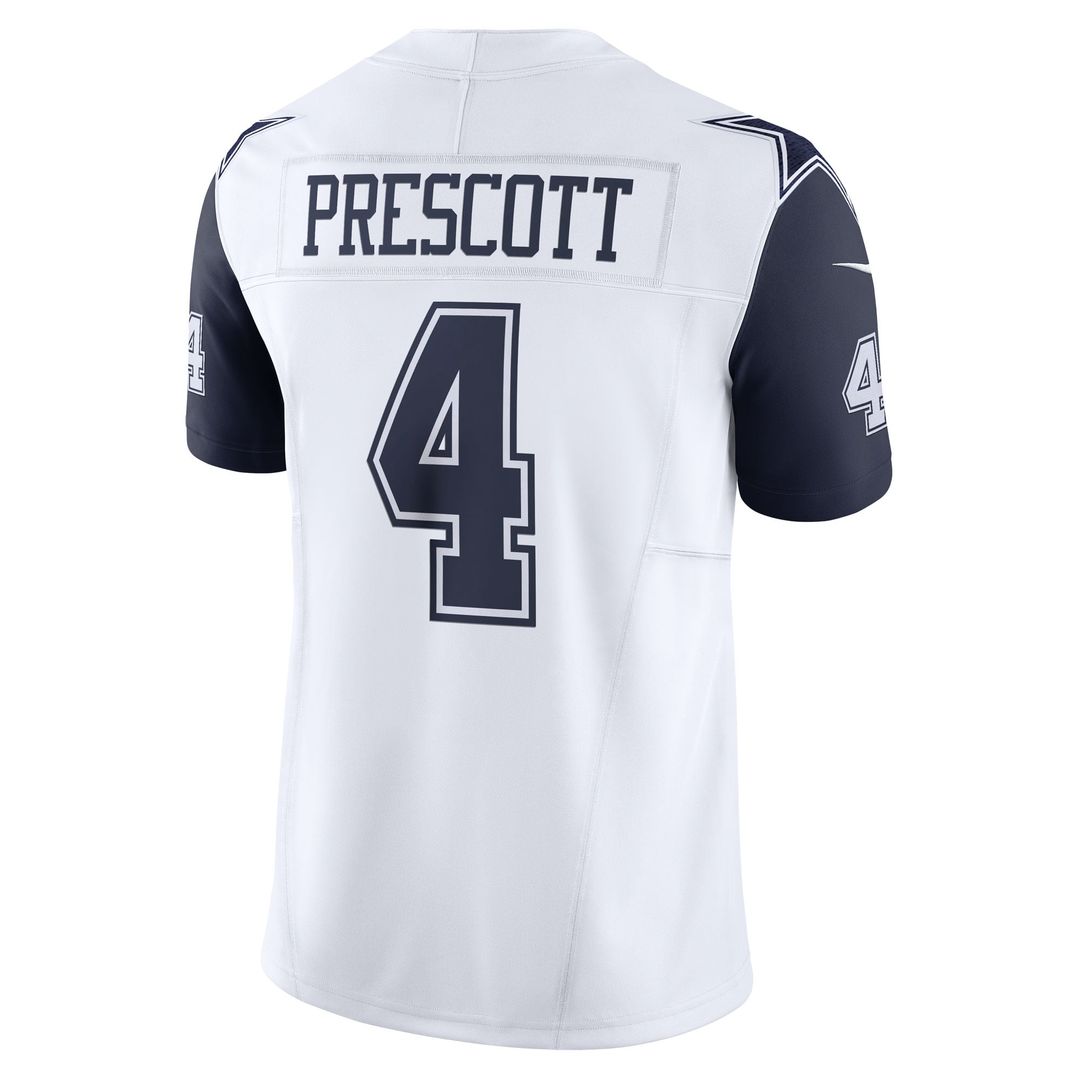 Dak Prescott Dallas Cowboys Vapor F.U.S.E. Limited Jersey - White
