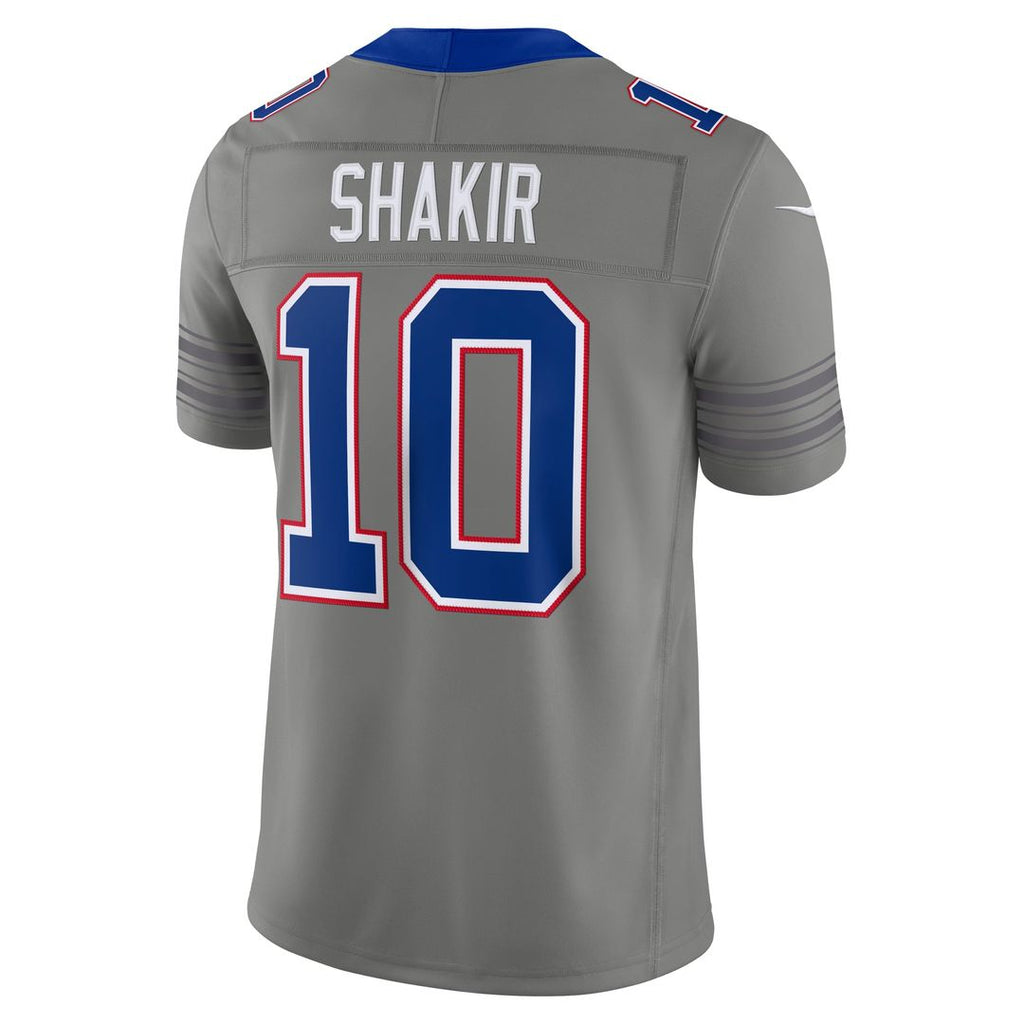 Khalil Shakir Buffalo Bills Nickel City Vapor F.U.S.E. Stitched Limited Jersey - Gray