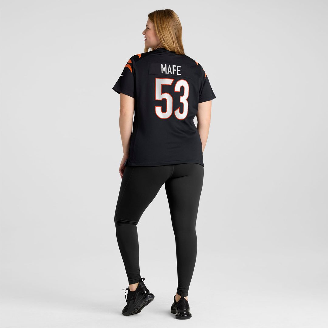 Boye Mafe Cincinnati Bengals Women's Team Game Jersey - Black