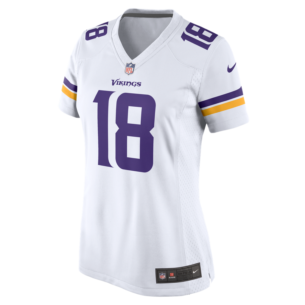 Justin Jefferson Minnesota Vikings Women's Game Jersey - Purple