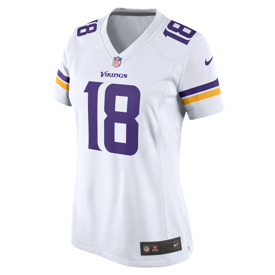 Justin Jefferson Minnesota Vikings Women's Game Player Jersey - White