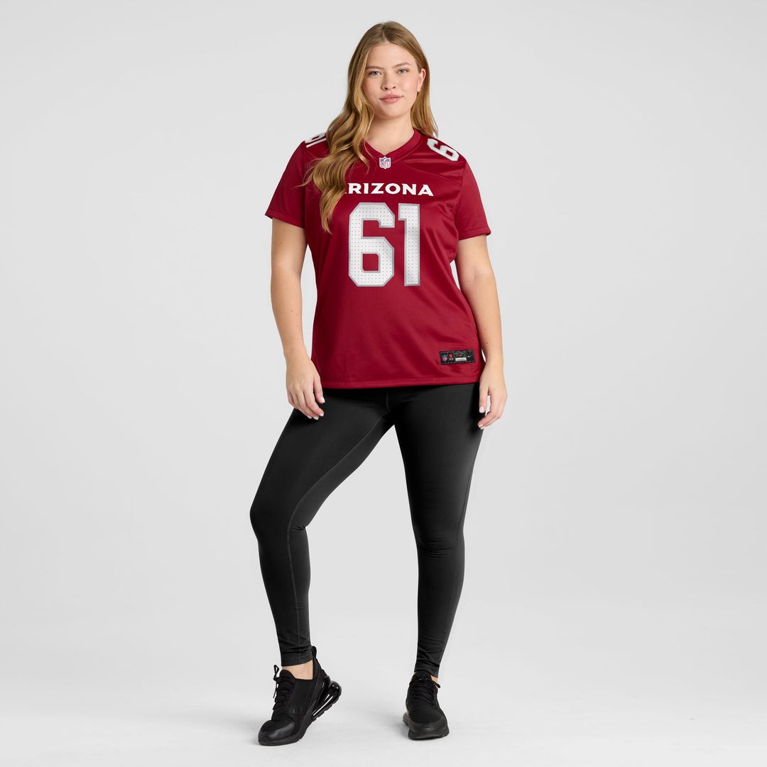 Carter O'Donnell Arizona Cardinals Women's Team Game Jersey - Cardinal