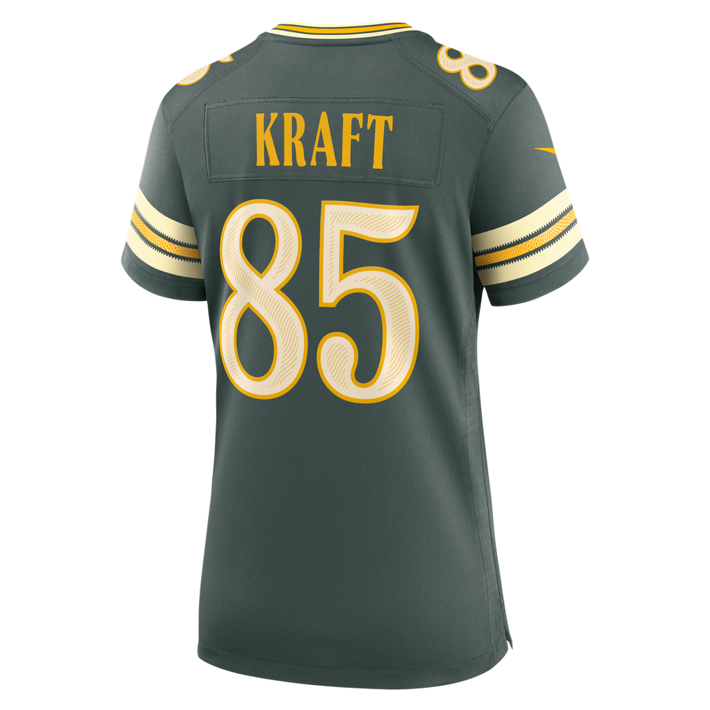 Tucker Kraft Green Bay Packers Women's 2026 Rivalries Collection Game Jersey - Green