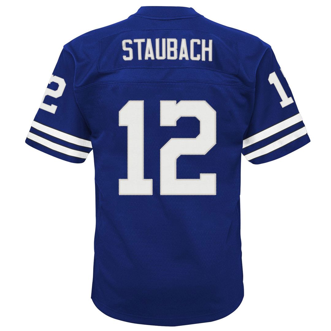 Roger Staubach Dallas Cowboys Youth Retired Player Legacy Jersey - Royal