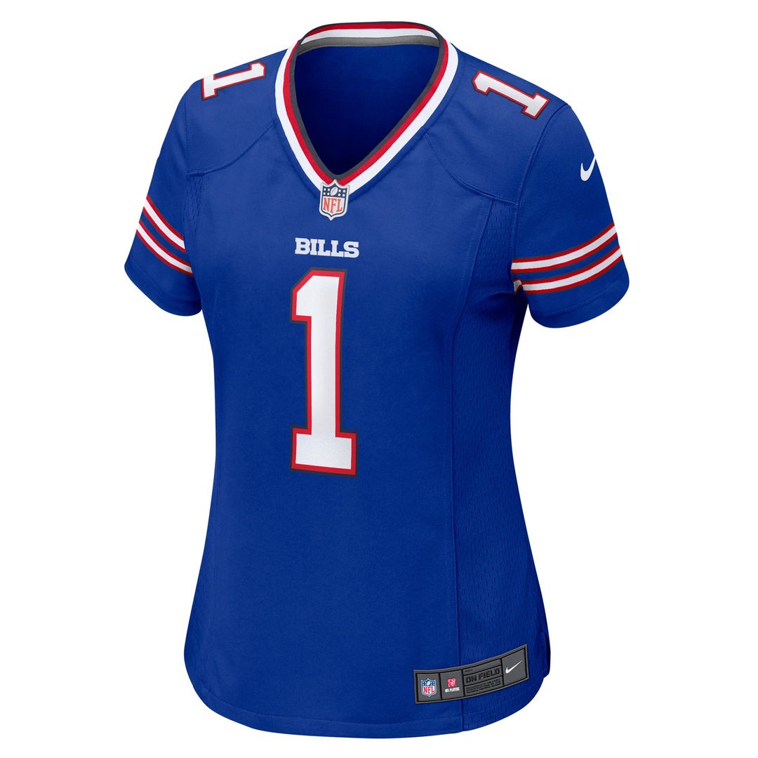 Number 1 Bride Buffalo Bills Women's Game Jersey - Royal
