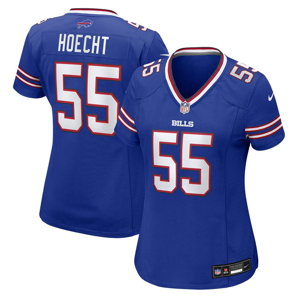 Michael Hoecht Buffalo Bills Women's Team Game Jersey - Royal