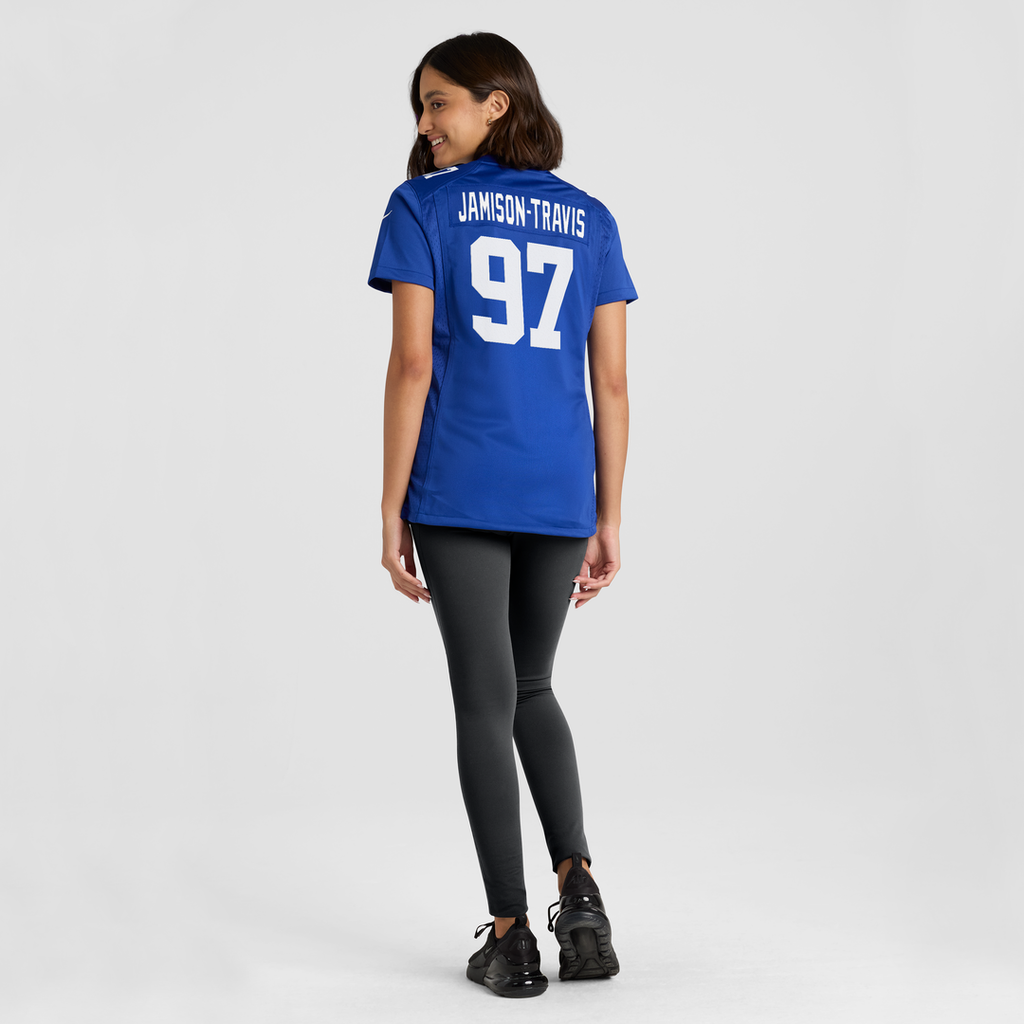 Bobby Jamison - Travis New York Giants Women's Team Game Jersey - Royal