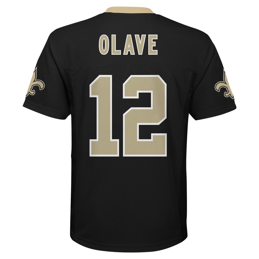 Chris Olave New Orleans Saints Youth Replica Jersey - Black