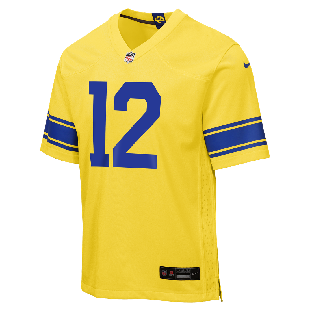 Puka Nacua Los Angeles Rams Youth Classic Sol Game Jersey