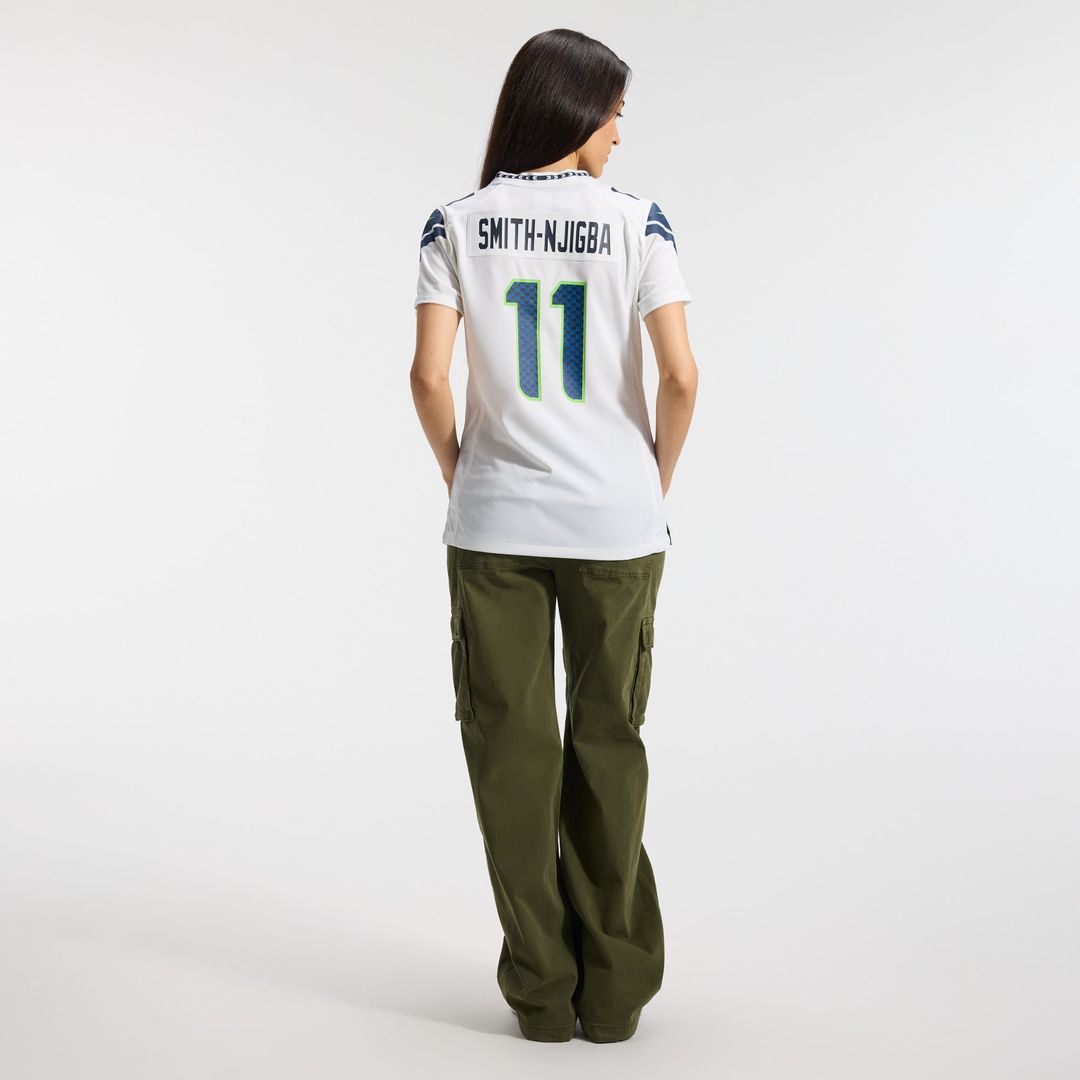 Jaxon Smith - Njigba Seattle Seahawks Women's Game Jersey - White