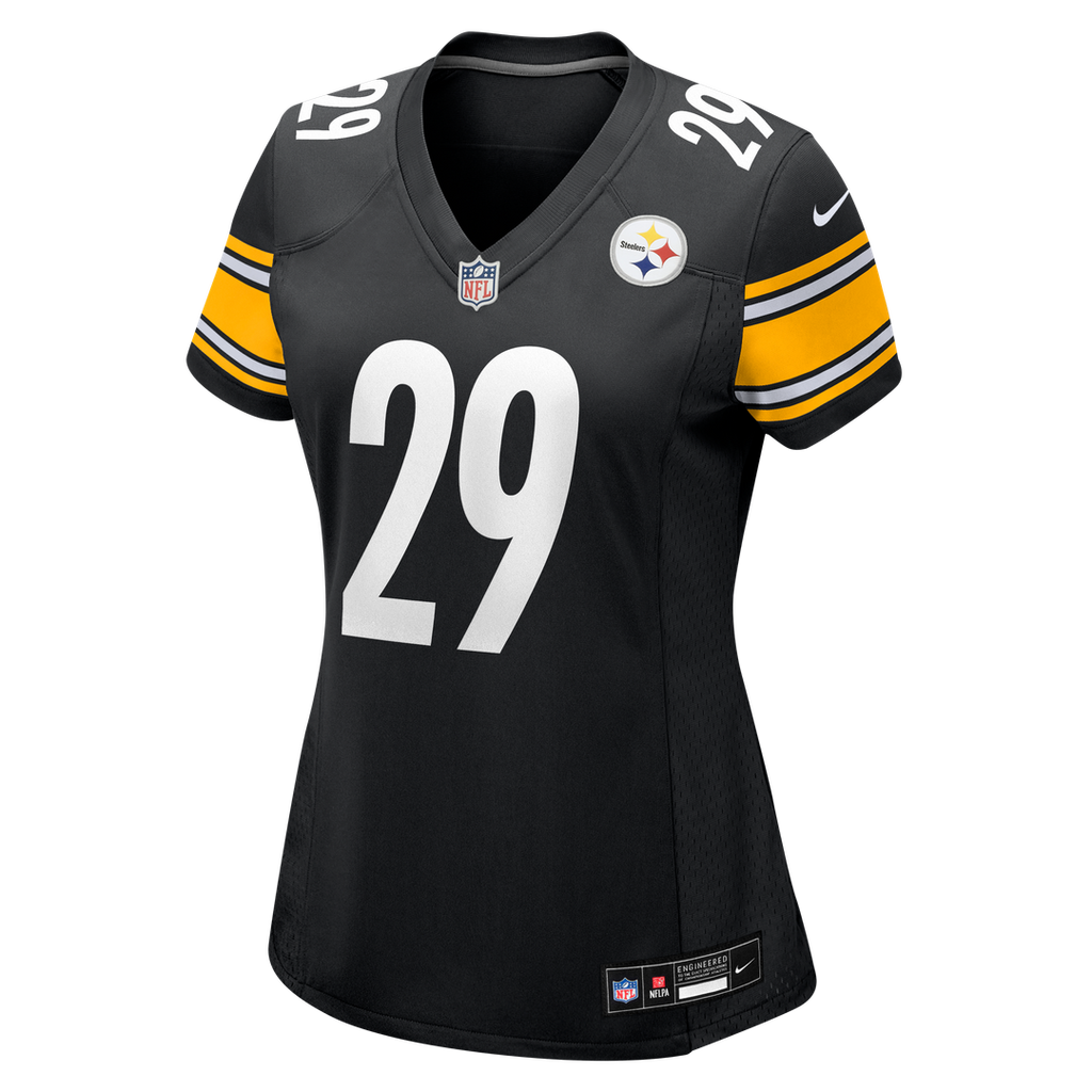 Eli Heidenreich Pittsburgh Steelers Women's Team Game Jersey - Black