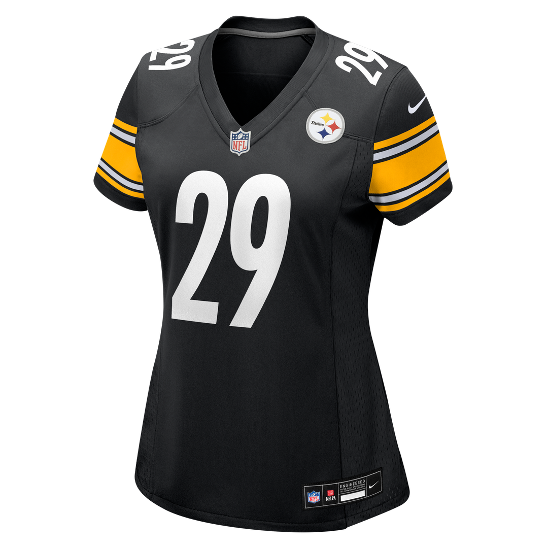 Eli Heidenreich Pittsburgh Steelers Women's Team Game Jersey - Black