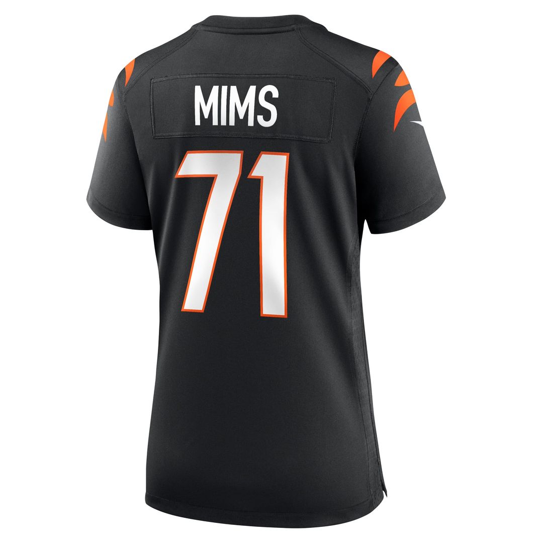 Amarius Mims Cincinnati Bengals Women's Game Jersey - Black