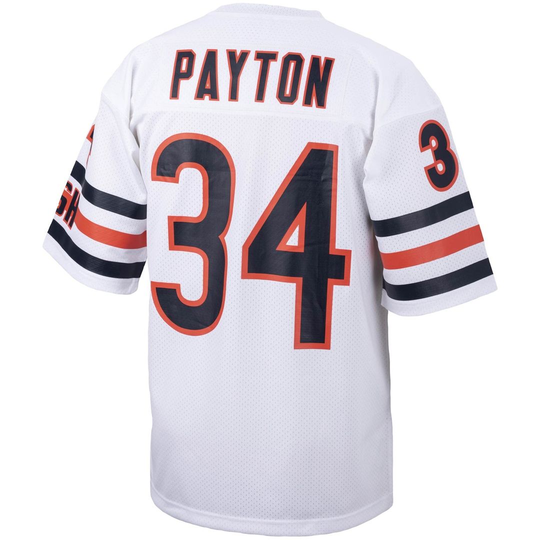 Walter Payton Chicago Bears Big & Tall 1985 Retired Player Replica Jersey - White