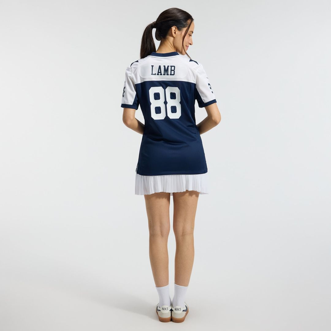 CeeDee Lamb Dallas Cowboys Women's Alternate Game Team Jersey - Navy