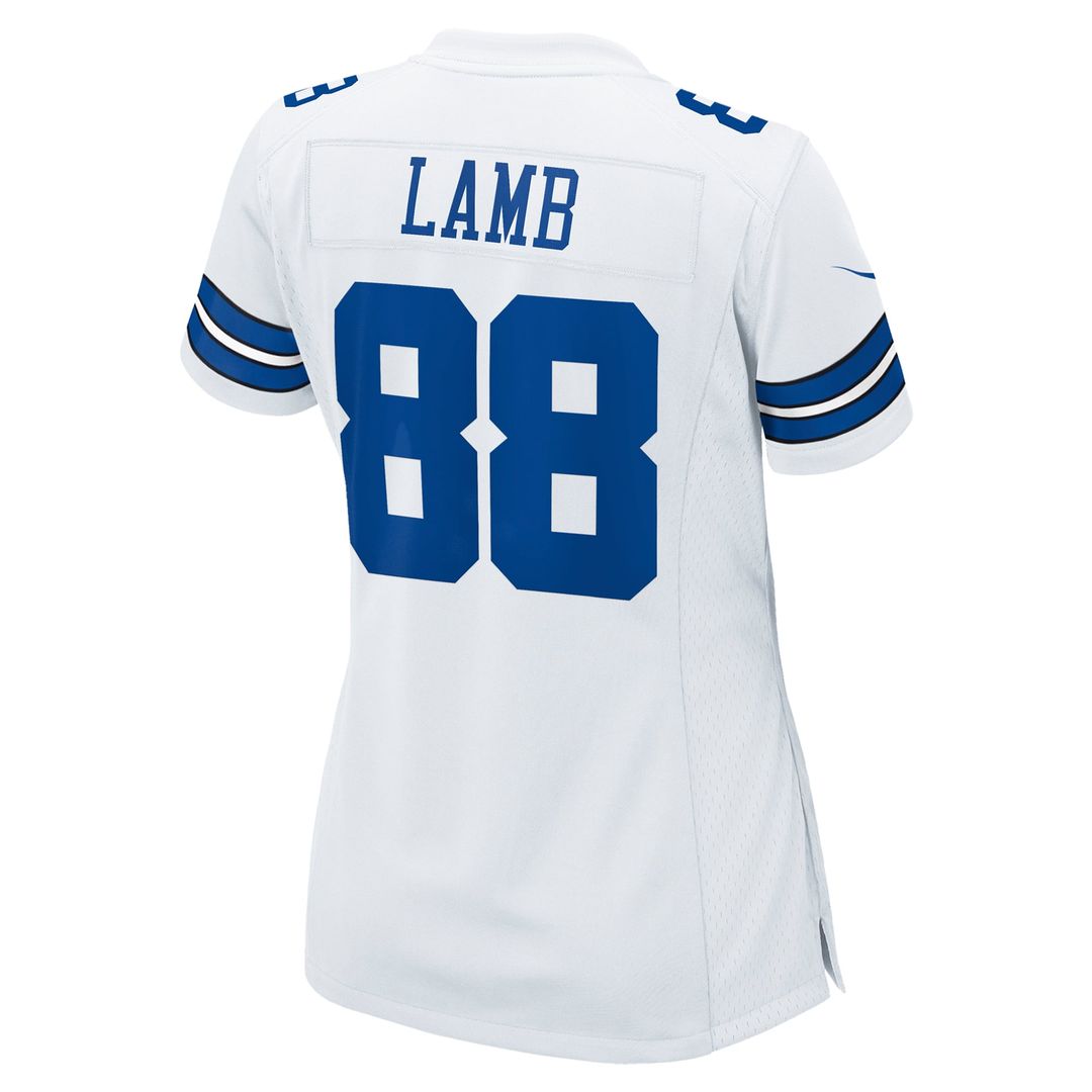 CeeDee Lamb Dallas Cowboys Women's Game Jersey - White