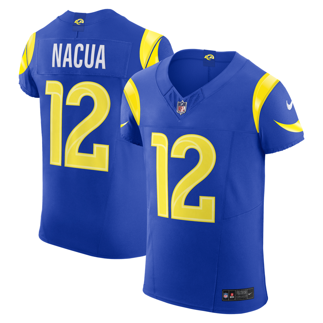 Puka Nacua Los Angeles Rams Team Vapor F.U.S.E. Elite Jersey - Royal