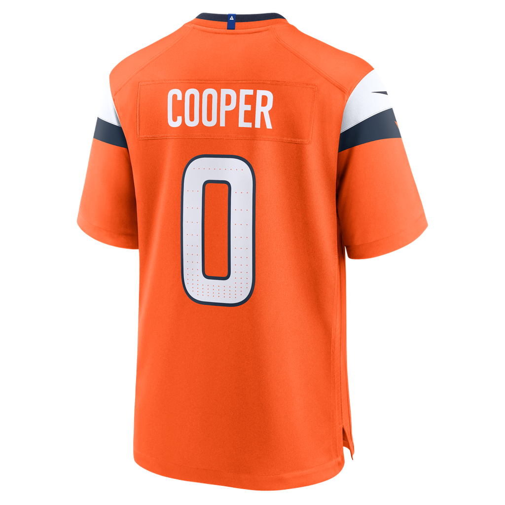 Jonathon Cooper Denver Broncos Team Game Jersey - Orange