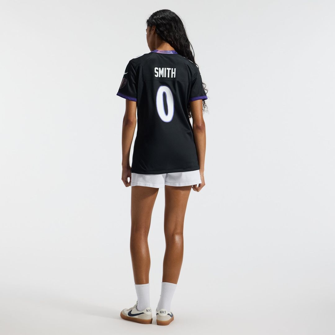 Roquan Smith Baltimore Ravens Women's Team Game Jersey - Purple