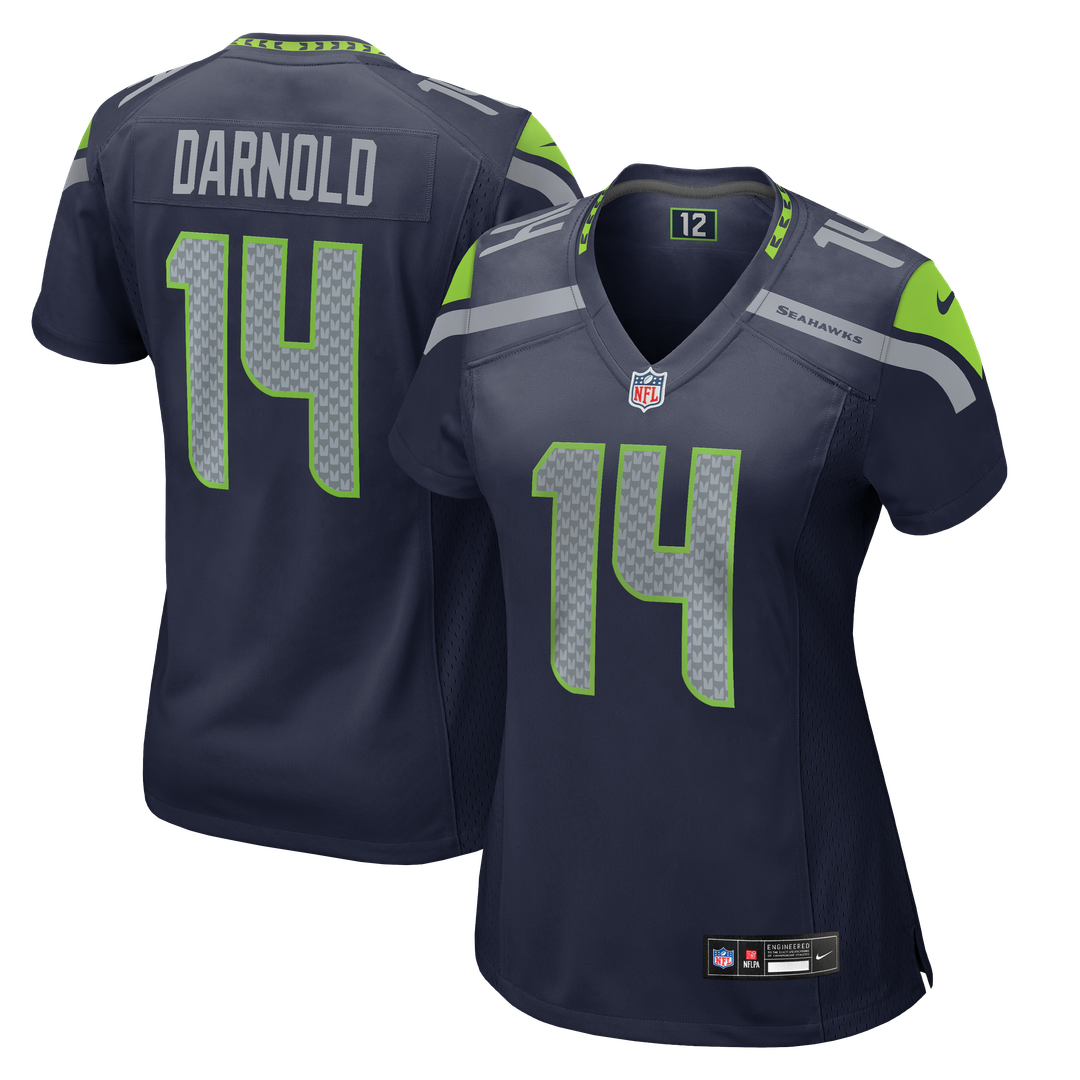 Sam Darnold Seattle Seahawks Women's Team Game Jersey - College Navy