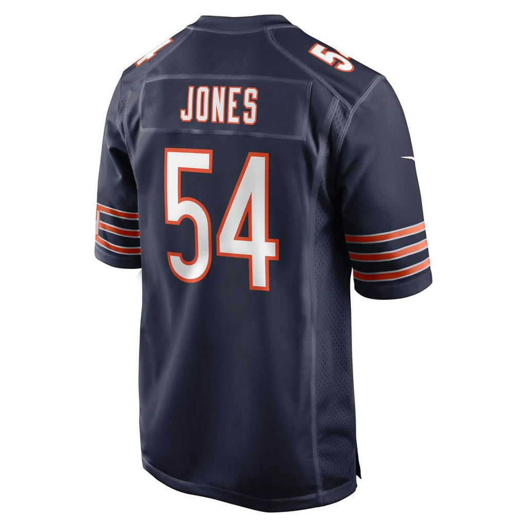 Logan Jones Chicago Bears Team Game Jersey - Navy
