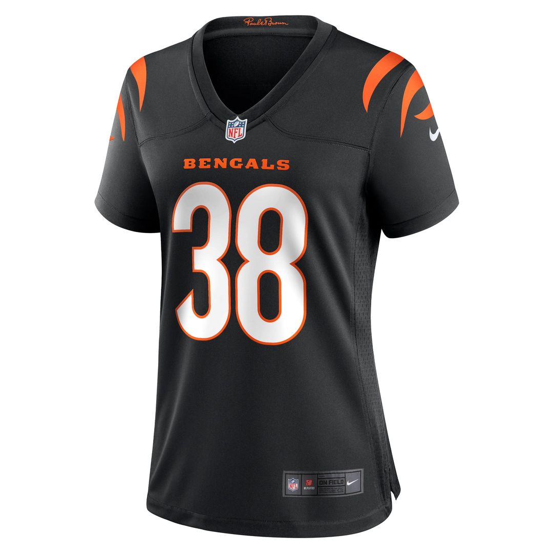 DJ Ivey Cincinnati Bengals Women's Team Game Jersey - Black