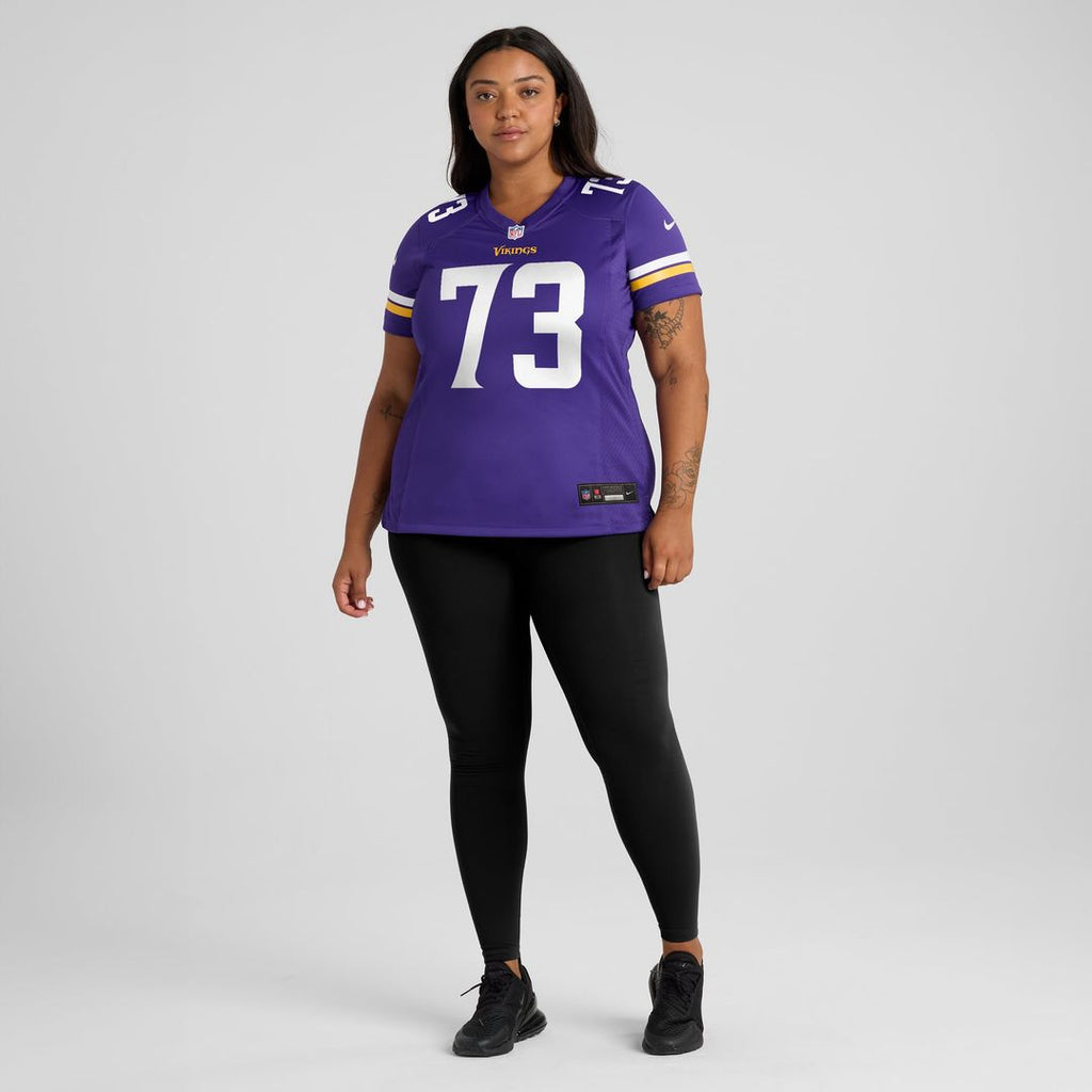Walter Rouse Minnesota Vikings Women's Team Game Jersey - Purple