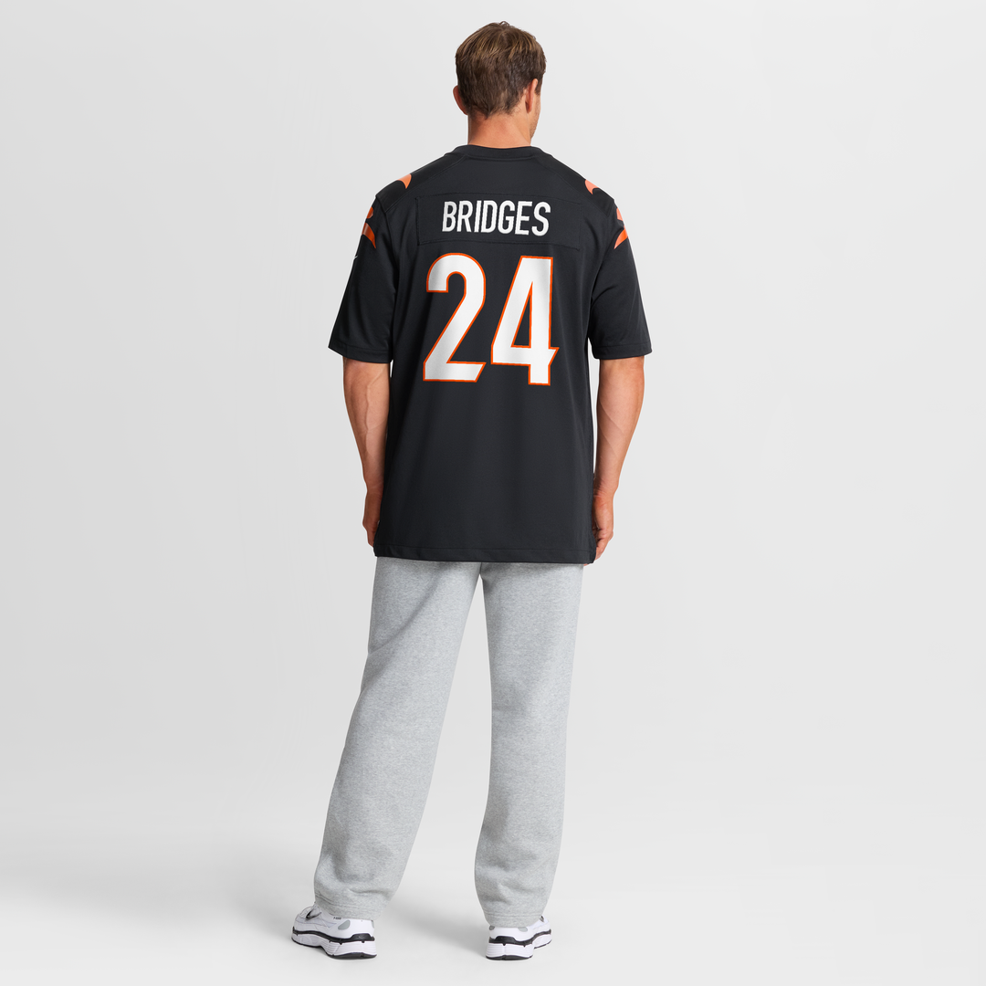 Trikweze Bridges Cincinnati Bengals Team Game Jersey - Black