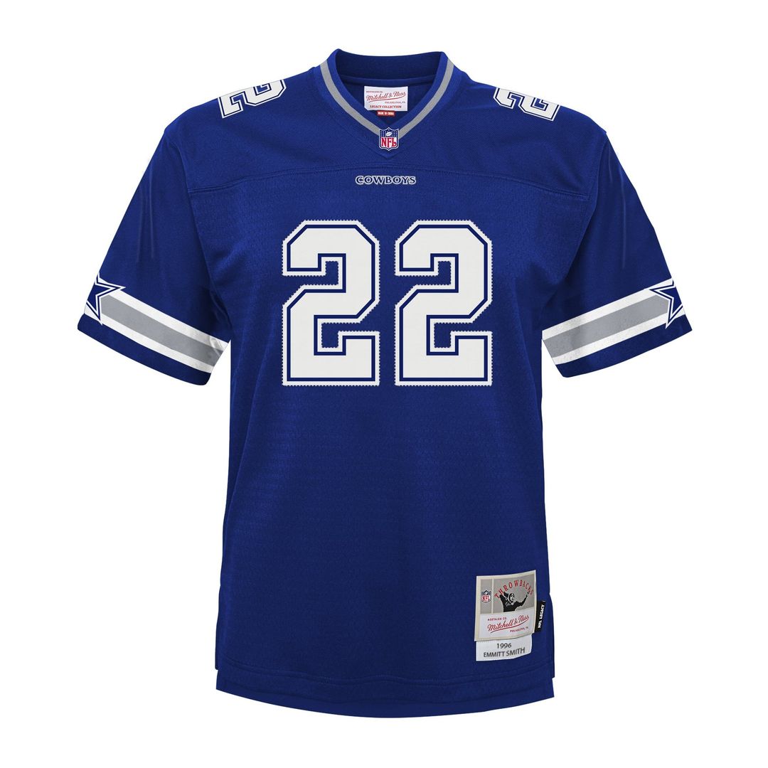 Emmitt Smith Dallas Cowboys Big & Tall 1996 Legacy Retired Player Jersey - Navy