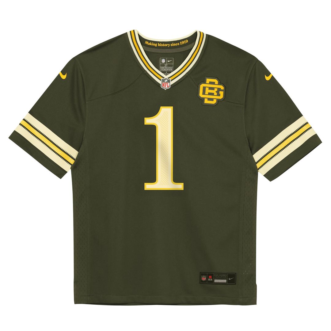 Micah Parsons Green Bay Packers Preschool 2026 Rivalries Collection Game Jersey - Green