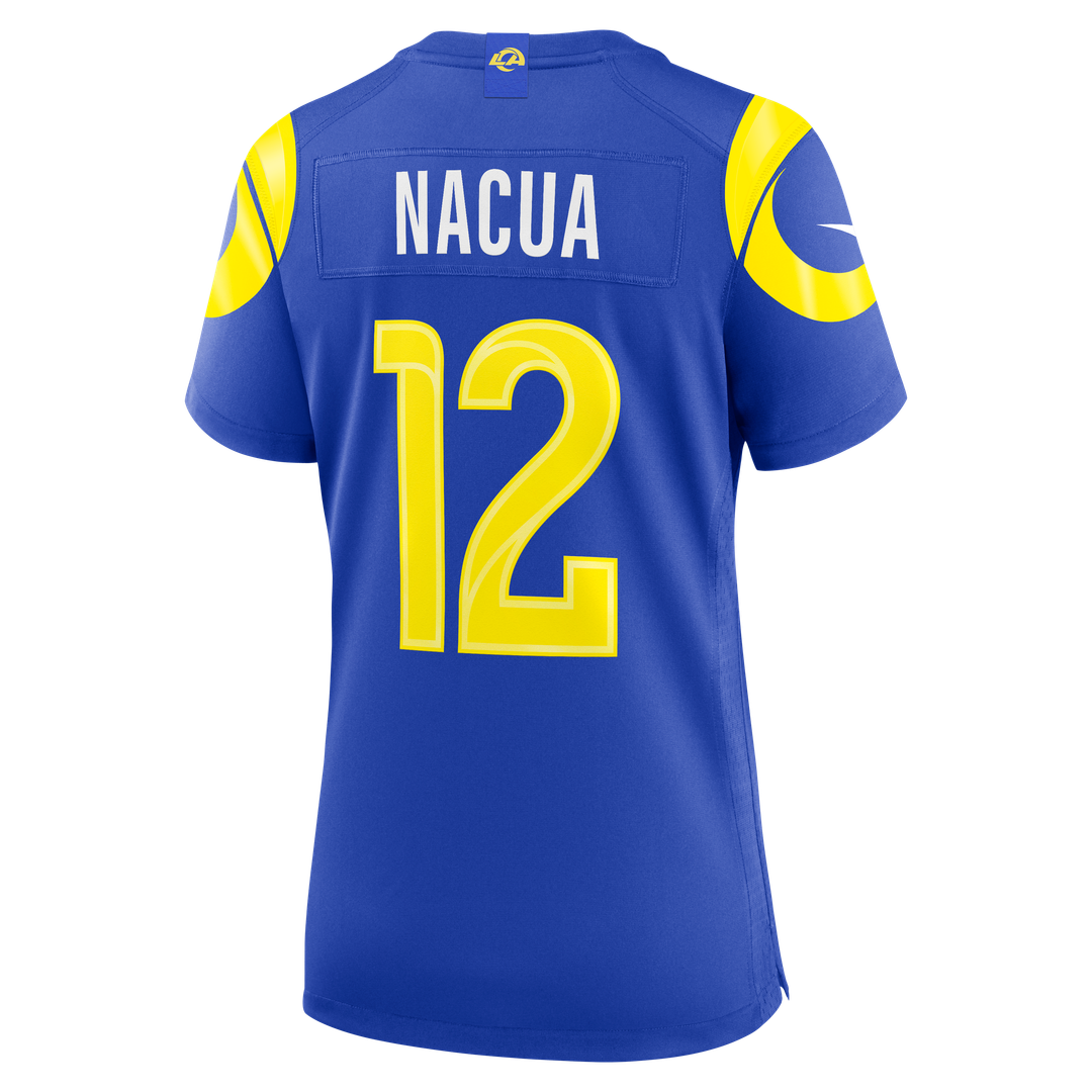 Puka Nacua Los Angeles Rams Women's Game Jersey - White
