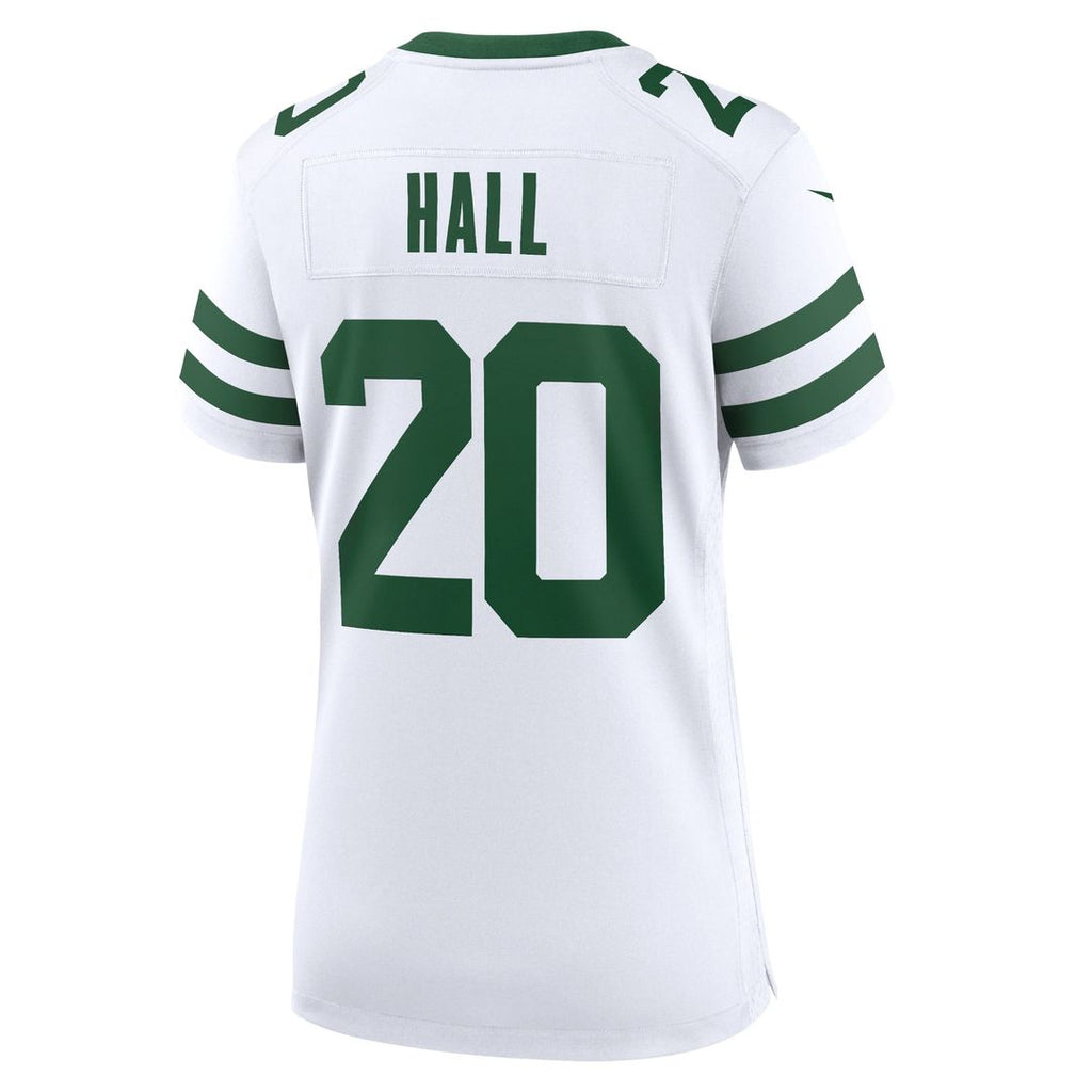 Breece Hall New York Jets Women's Game Jersey - Legacy White